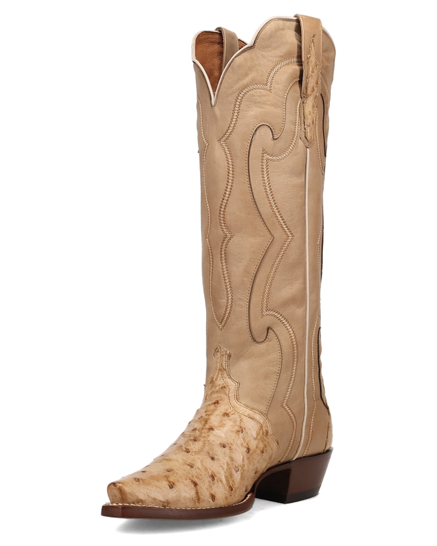 Women's Maravilla Full Ostrich Western Boots - Dp7154
