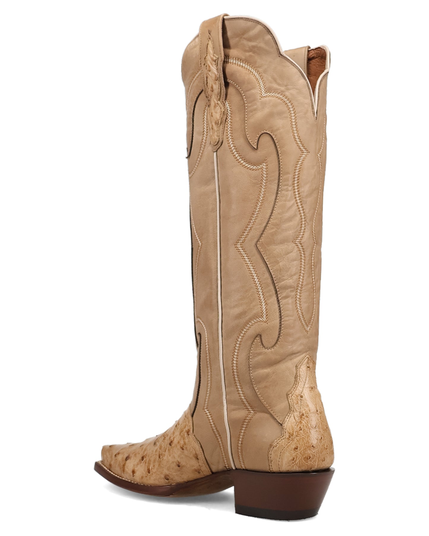 Women's Maravilla Full Ostrich Western Boots - Dp7154
