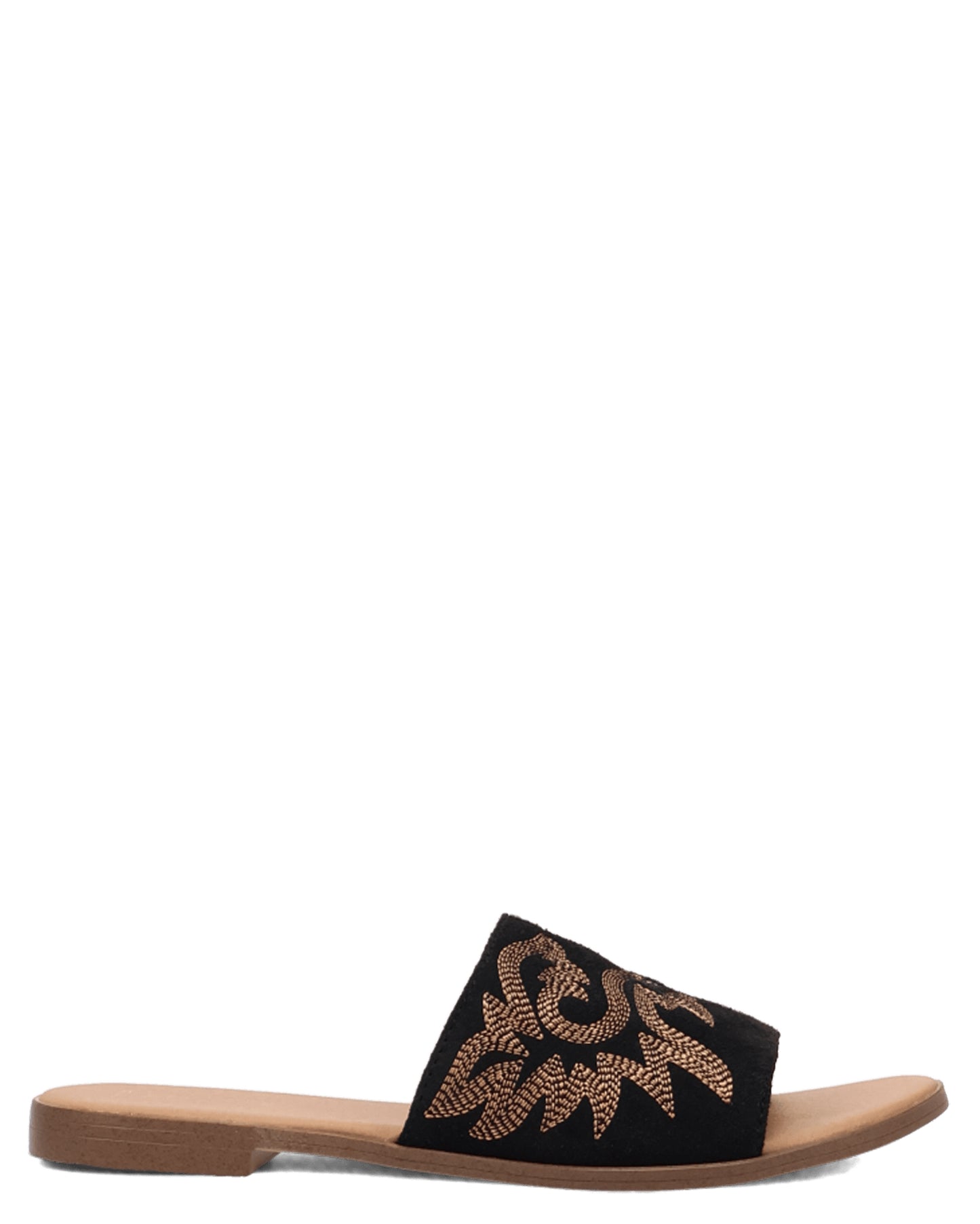 Dingo Women's Lasso Sandals in Black with  Toe at Skip's Western Outfitters | DI2235-Black