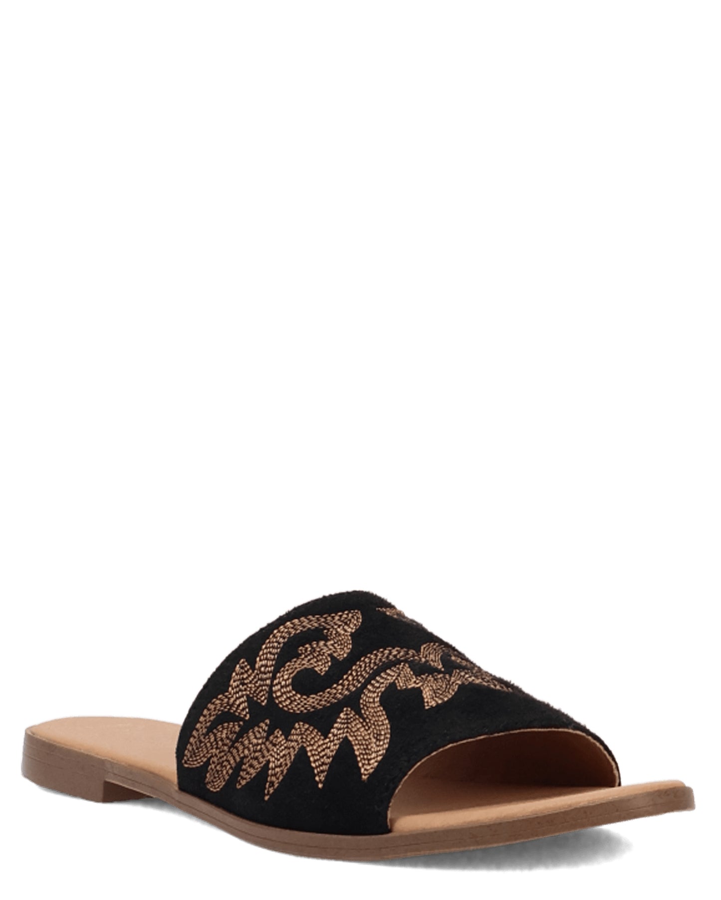 Dingo Women's Lasso Sandals in Black with  Toe at Skip's Western Outfitters | DI2235-Black