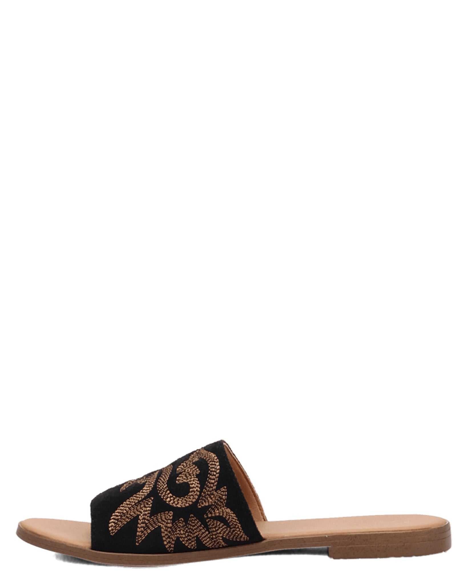 Dingo Women's Lasso Sandals in Black with  Toe at Skip's Western Outfitters | DI2235-Black