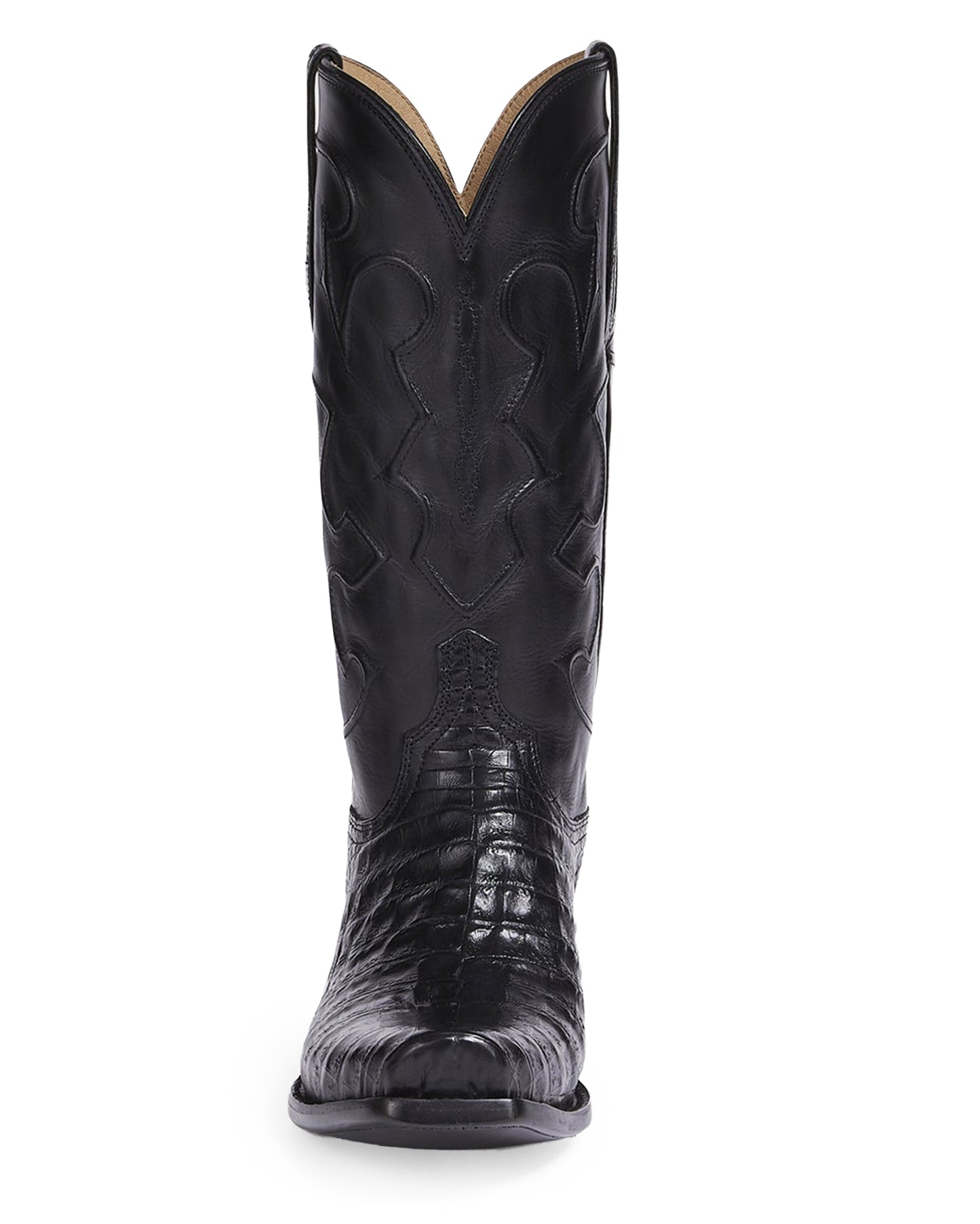 Men's Charles Caiman Crocodile Belly Boots