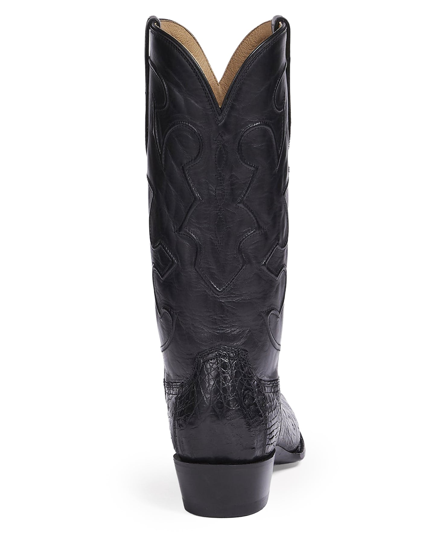 Men's Charles Caiman Crocodile Belly Boots