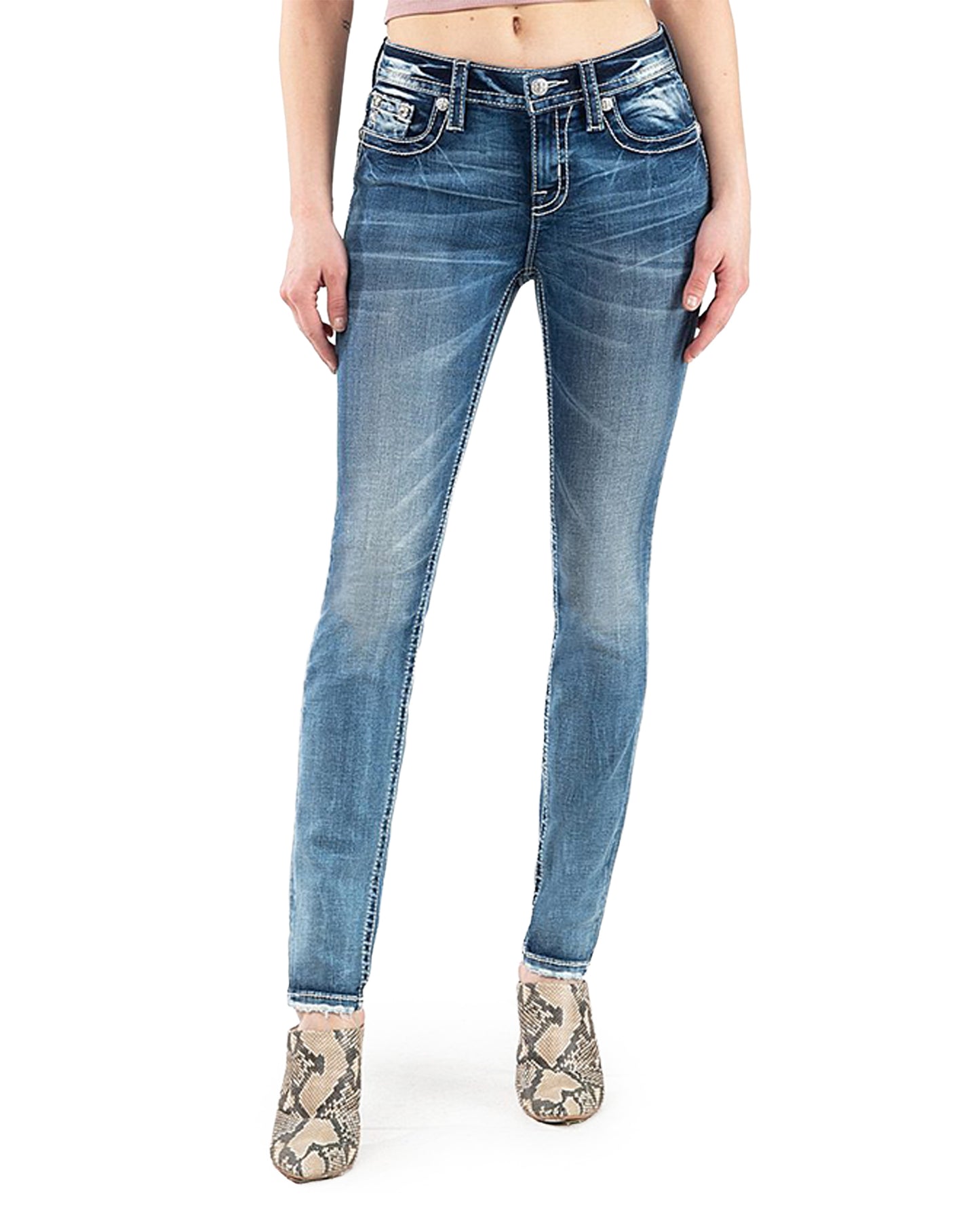 Women's Mid-Rise Skinny Jeans - M5012S61