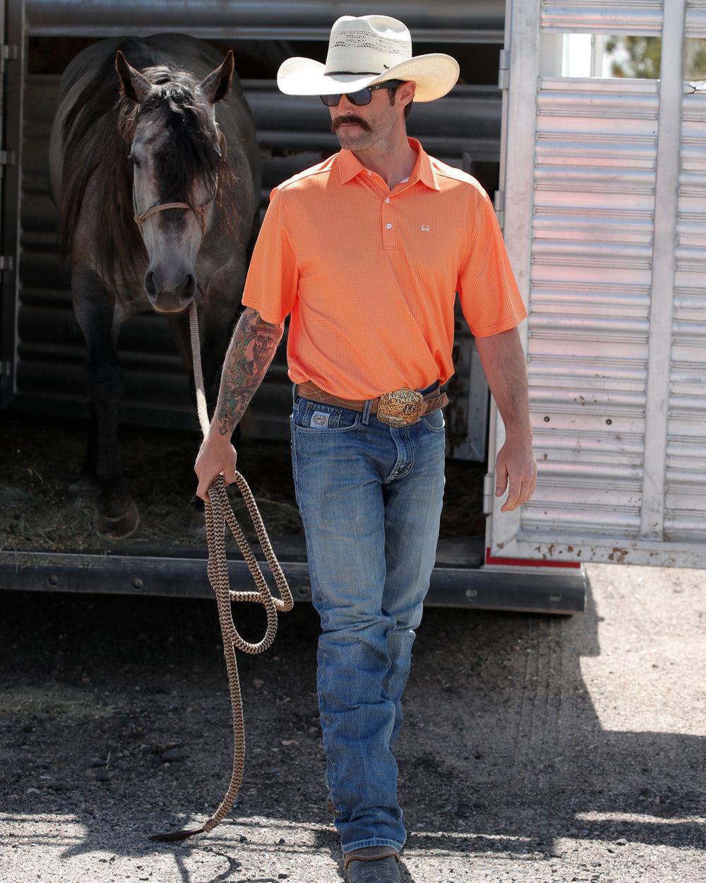 Men's White Label 019 Mid Rise Relaxed Fit Straight Leg Denim Jeans - Mb92834019