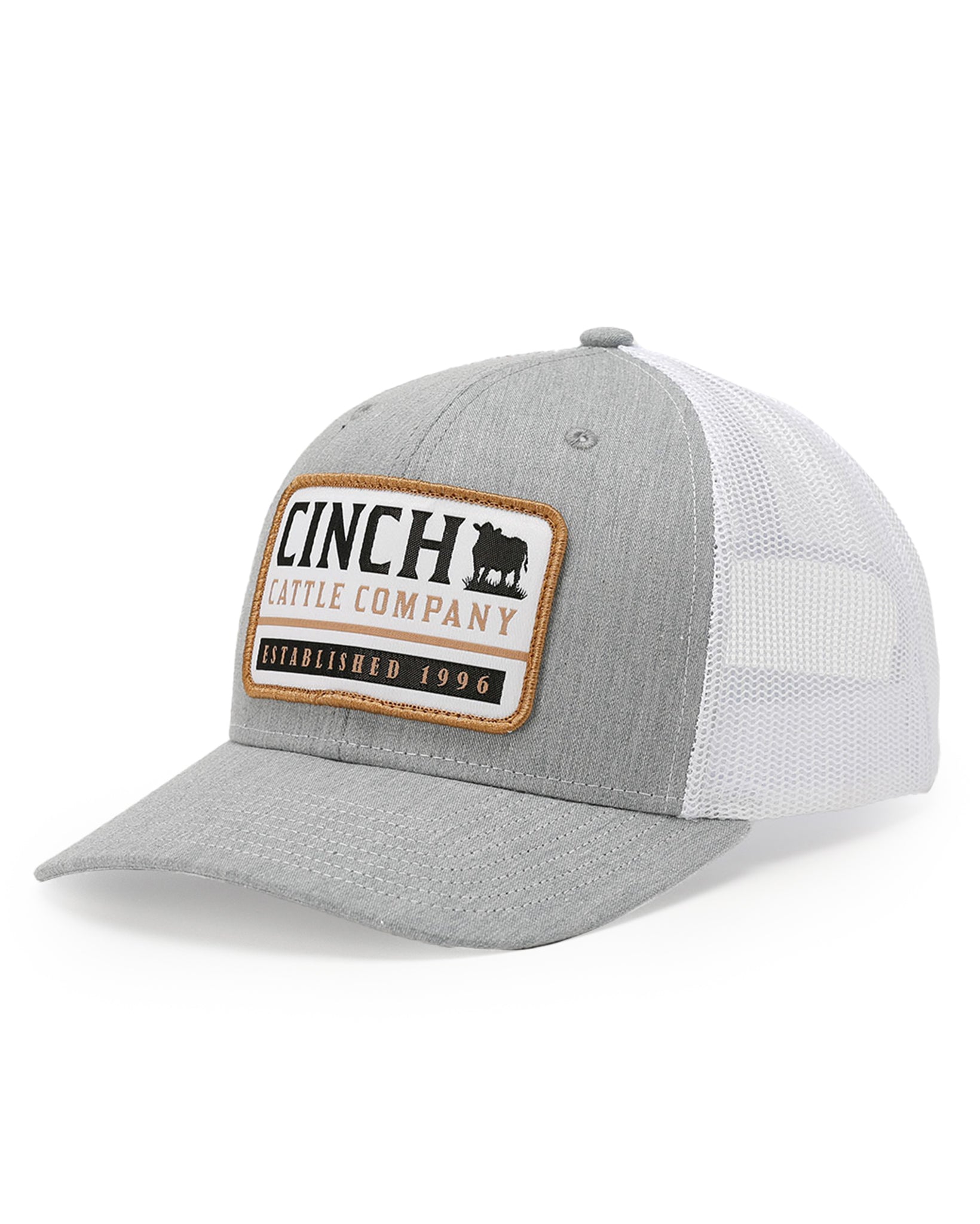 Cattle Co Richardson 112 Trucker Cap - Mcc0800008 by Cinch from Skip’s Western Outfitters | CIN-MCC0800008-OSFA-GREY