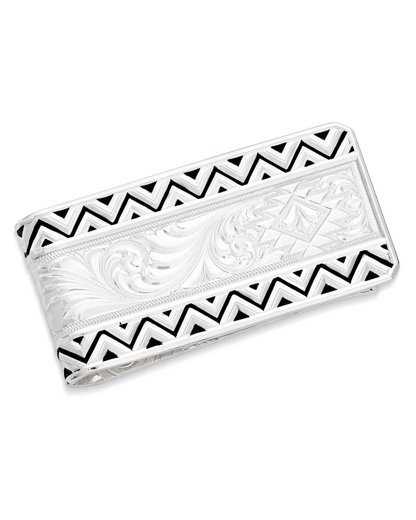 Four Winds Money Clip by Montana Silversmiths from Skip’s Western Outfitters | MON-MCL6060-O/S