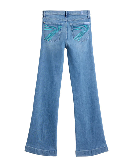 Women's Dojo Slim Illusion Flare Jeans - 7U307C12-1Zh