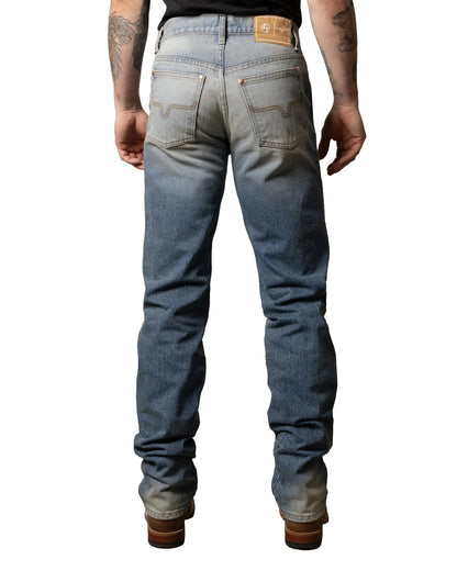 Men's Zach Top Premium Bootcut Jeans - Mje0000017-Bl035