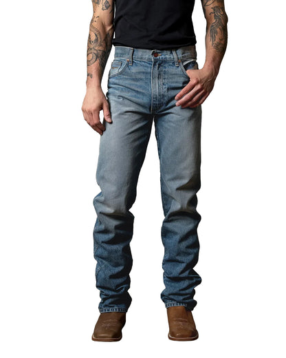 Men's Zach Top Premium Bootcut Jeans - Mje0000017-Bl035
