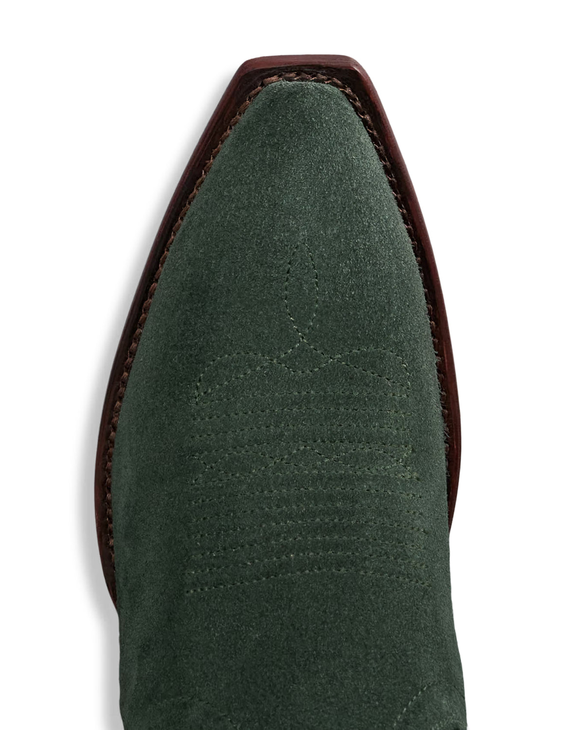 Tecovas Women's The Loretta In Hunter Green Suede Western Boots - 21115-Htg