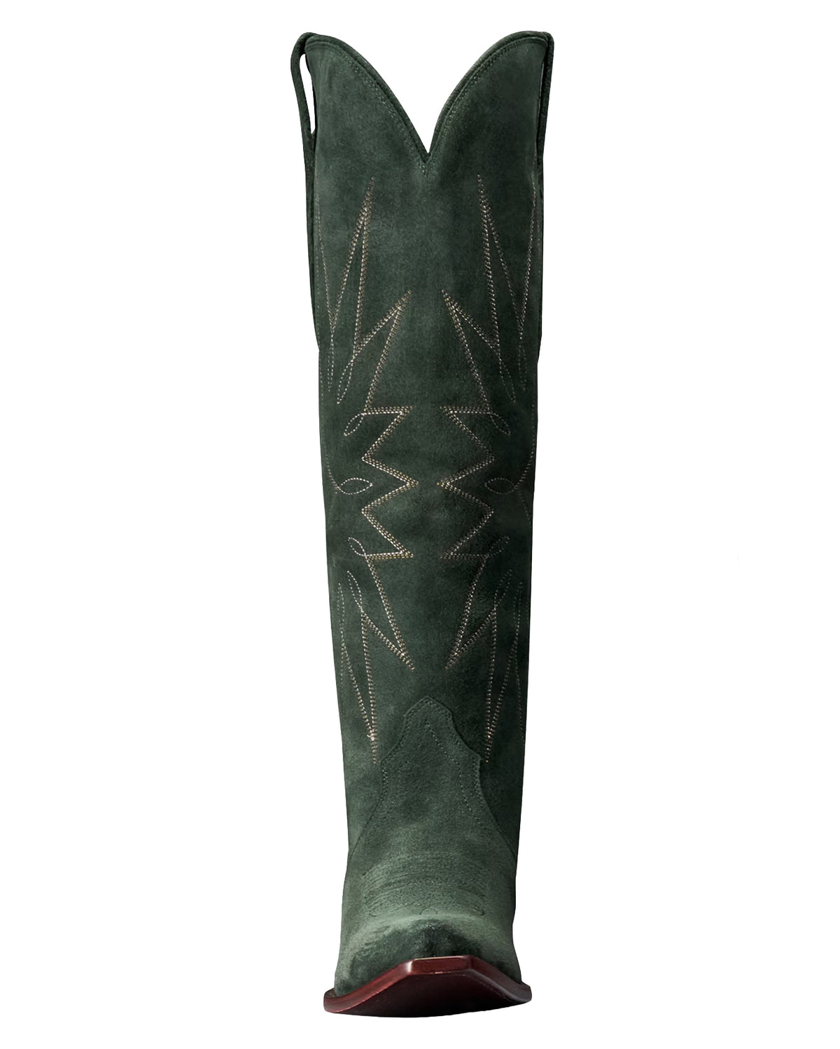 Tecovas Women's The Loretta In Hunter Green Suede Western Boots - 21115-Htg