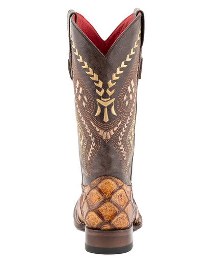 Women's Bronco Exotic Print Western Boots