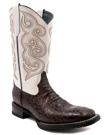 Men's Kai Exotic Print Western Boots by Ferrini from Skip’s Western Outfitters | FER-4259309-090-D