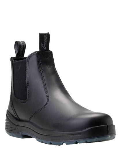 Men's 6" Quick Release Station Safety Toe Translucent Bottom Work Boots by Thorogood from Skip’s Western Outfitters | THG-804-6134-040-M