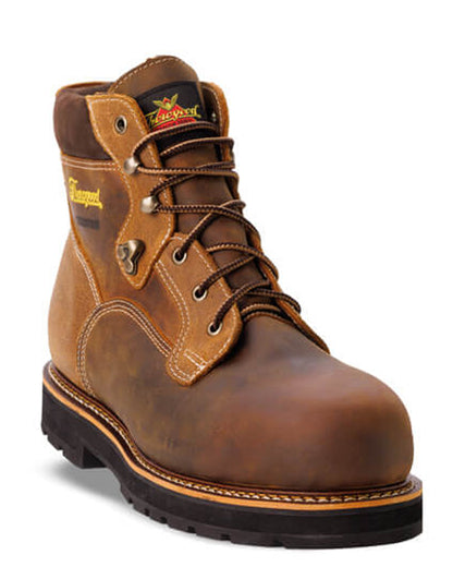 Men's Iron River Series Waterproof Safety Toe Work Boots by Thorogood from Skip’s Western Outfitters | THG-804-4144-050-2E