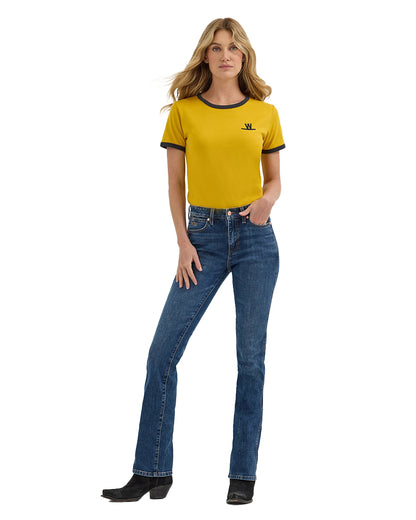 Women's X Lainey Wilson Boot Hugger Jeans by Wrangler from Skip’s Western Outfitters | WRA-112360614-24-30