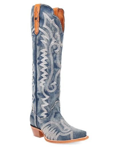 Women's Denim Darlin' Western Boots by Dan Post from Skip’s Western Outfitters | AWT-DP5108-060-M