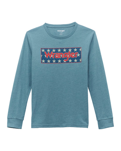 Boys' Long Sleeve T-Shirt by Wrangler from Skip’s Western Outfitters | WRA-112354225-XXS-REG