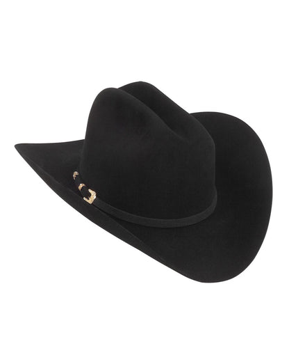 30X Opulento 4 Fur Felt Western Hat by Milano Hats from Skip’s Western Outfitters | MHC-MF3065OPUL4002-7-Blk