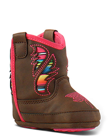 Infants' Lil' Stompers Flora Western Boots