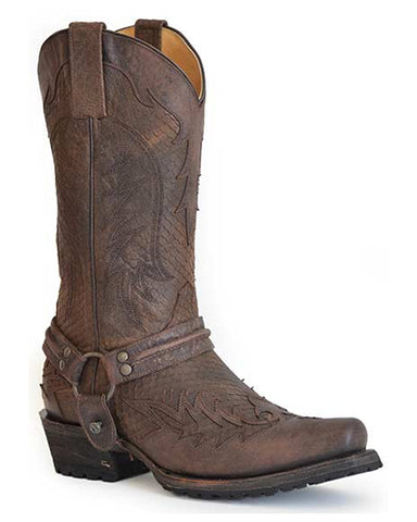 Men's Outlaw Cut Up Harness Boots