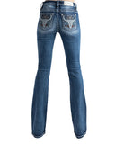 Women's Desert Mid Rise Boot Cut Jeans