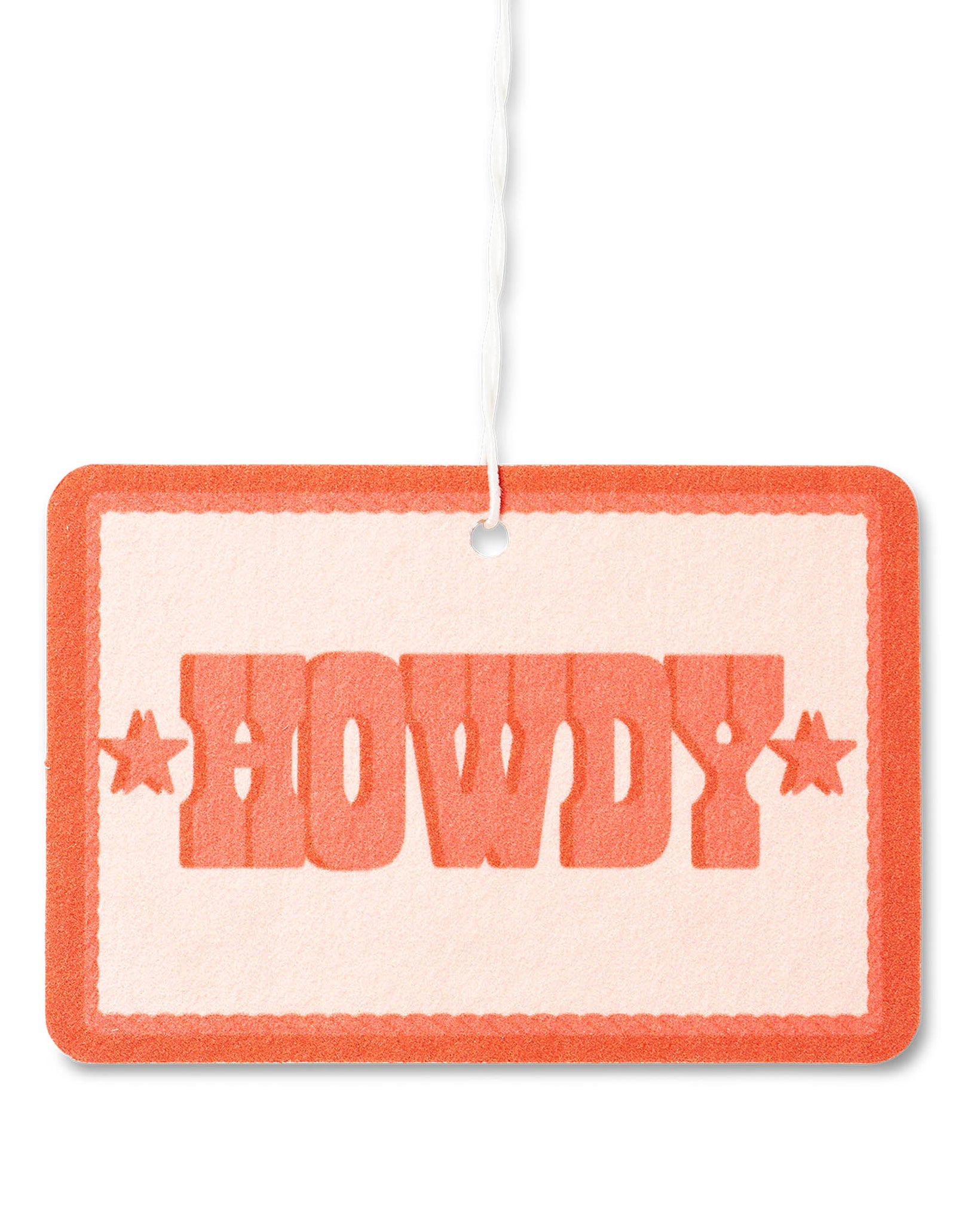 Howdy Air Freshener by Make Scents from Skip’s Western Outfitters | MKS-MSSNGL47-O/S-STRAWESOME