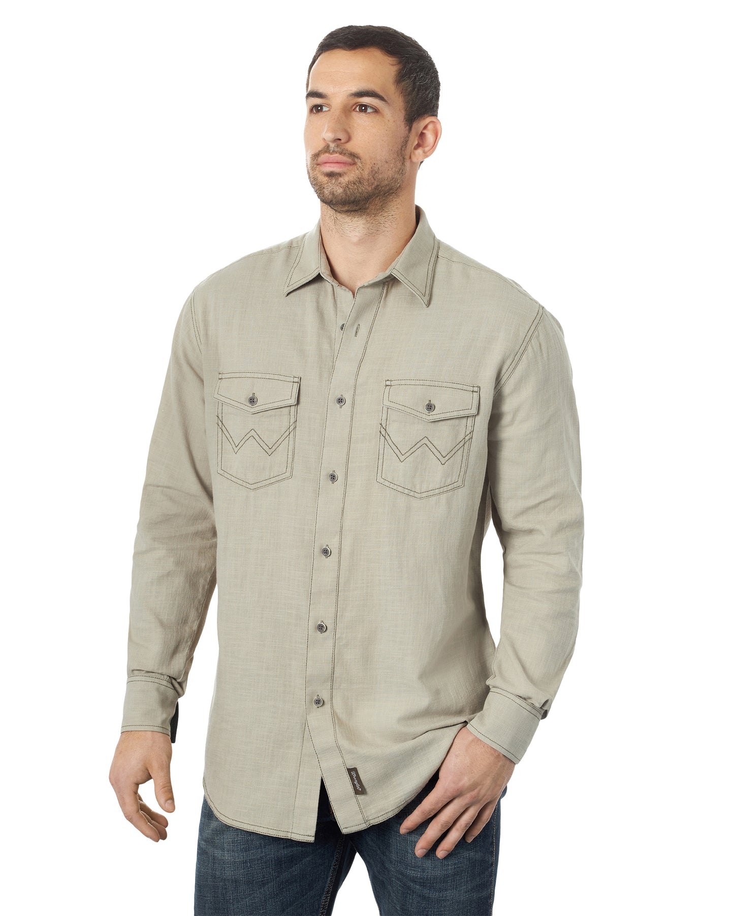 Mvr598h - L/swrangler�retro�premiumshirt by Wrangler from Skip’s Western Outfitters | WRA-MVR598H-XXL-REG
