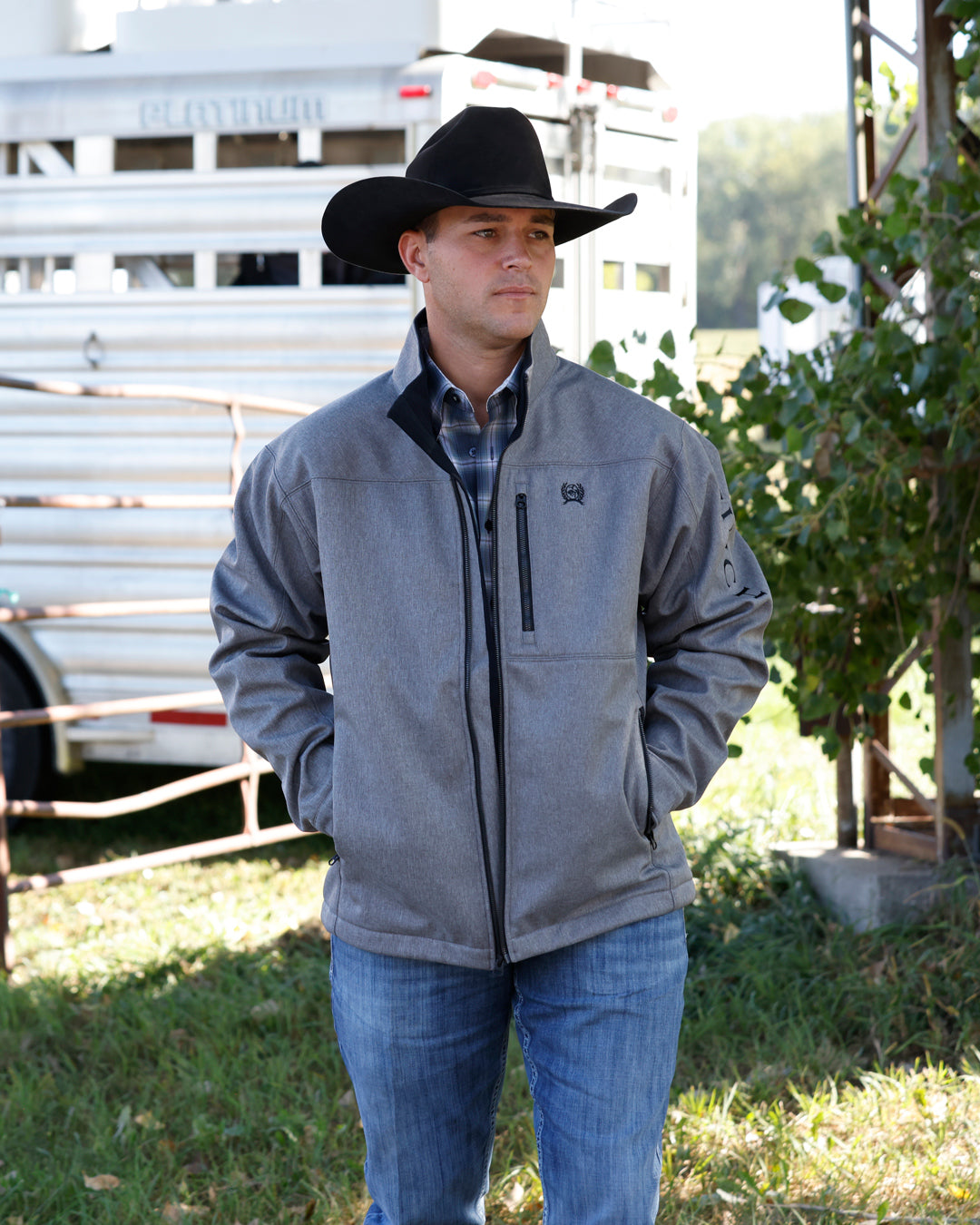 Men's Concealed Carry Bonded Jacket - Mwj1537008
