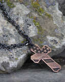 Faded Glory Cross Necklace