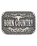 Born Country Attitude Buckle