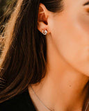 Women's Lucky in Love Horseshoe Earrings