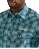 Men's Logo Long Sleeve Snap Shirt