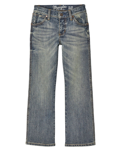 Boys' Retro Slim Boot Jeans by Wrangler from Skip’s Western Outfitters | WRA-112344607-1T-SLM