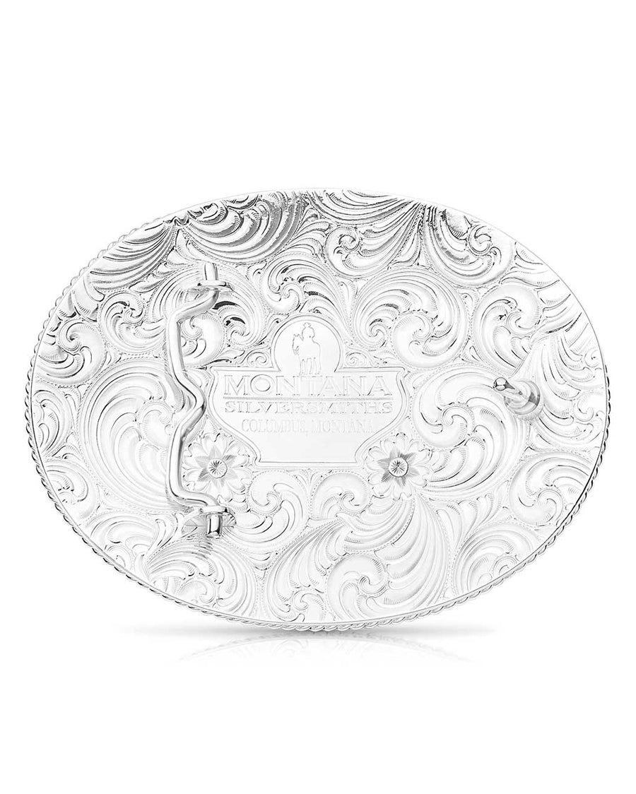 Southwest Sun Large Two Tone Belt Buckle