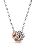 Women's Wildflower Elegance Ring Necklace