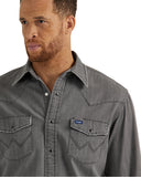 Men's Vintage Inspired Long Sleeve Denim Shirt
