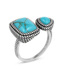 Women's Split Decision Turquoise Ring