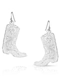 Women's Chiseled Boots Earrings