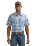Men's Retro Short Sleeve Shirt- front