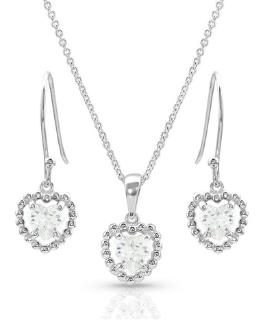 Women's Frozen Heart Jewelry Set