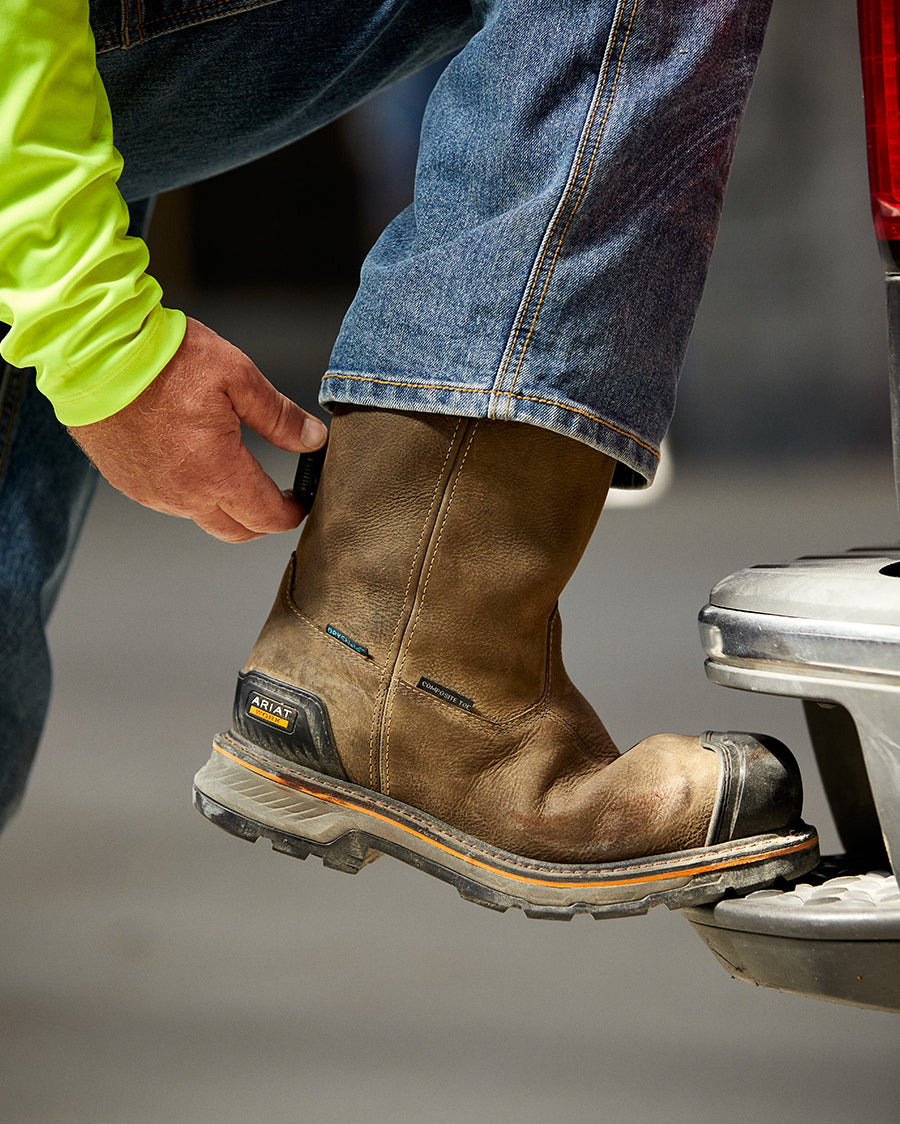 Men's Stump Jumper Pull-On BOA Waterproof Composite Toe Work Boots