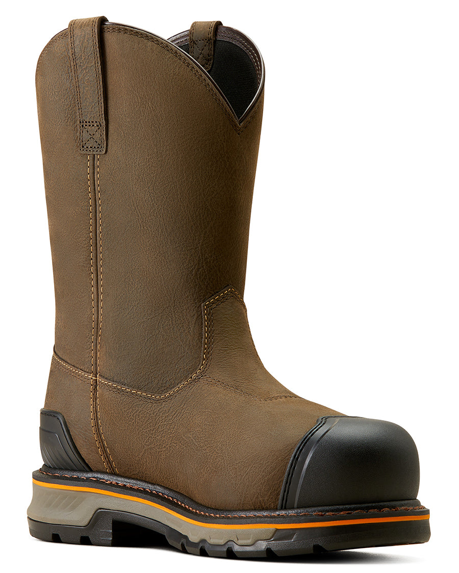 Men's Stump Jumper Pull-On BOA Waterproof Composite Toe Work Boots by Ariat from Skip’s Western Outfitters | ARI-10048061-080-D