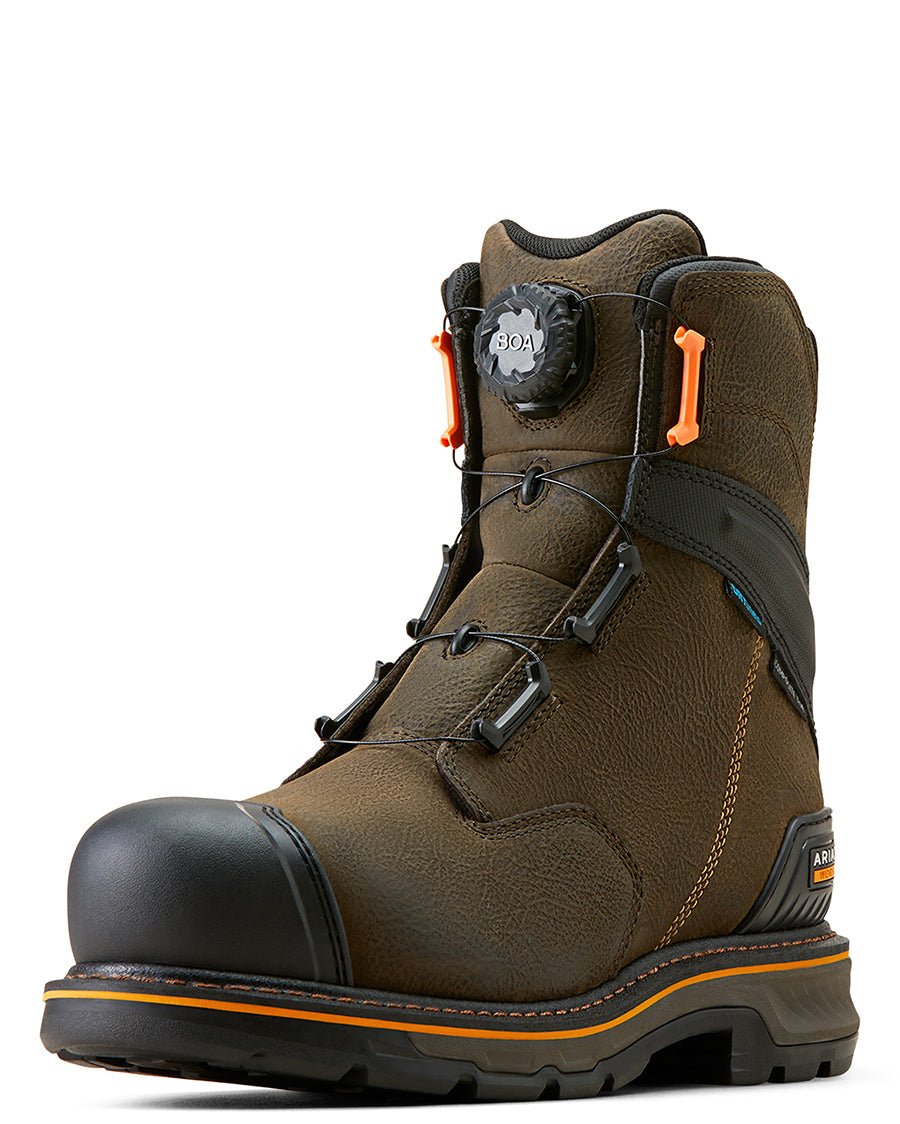 Men's Stump Jumper 8" BOA Waterproof Composite Toe Work Boots