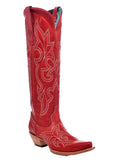 Women's Embroidery Tall Top Western Boots