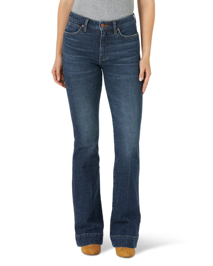 Women's Retro The Green Trouser Jeans by Wrangler from Skip’s Western Outfitters | WRA-11MPEPS-27-32