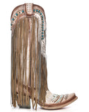 Women's Eagle Fringe Western Boots