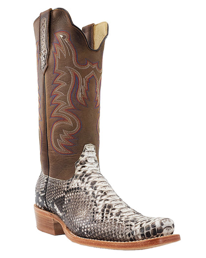 Men's Arizona Tan Exotic Western Boots by R Watson from Skip’s Western Outfitters | RWA-RW7910-1-070-D
