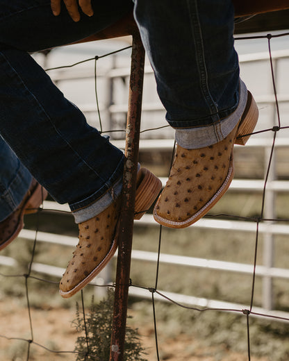 Men's Antique Bruciato Exotic Western Boots